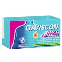 Gambar SALE GAVISCON DUAL / DOUBLE ACTION 16 / 48 CHEWABLE TABLETS - AUSTRALIA READYY - Peppermint 1Box dari iqjwhhw undefined 2 Tokopedia