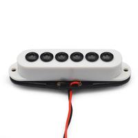 Gambar MEYS 1 Set Single Coil Electric Guitar Pickup for ST Guitar Ceremic Magnet Neck/Middle/Bridge Pickup Guitar Parts White/Black/Ivory dari Meycell Store undefined 2 Tokopedia