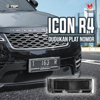 Gambar Dudukan Plat Nomor Mobil Icon Chrome Aksesoris Variasi Toyota Daihatsu Terbaru dari dians jaya undefined 3 Tokopedia