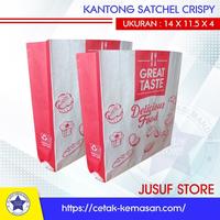 Gambar Kantong Paperbag Makanan Donat Crispy Ayam Gorengan ISI 300 PCS dari Putra Sang Prabu undefined 3 Tokopedia