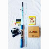 Gambar Langgeng Pancing - Paket Mancing Kolam Joran Sambung 2 100 Cm Pancing Ikan Nila Udang Dll dari Langgeng Pancing Solo undefined 1 Tokopedia