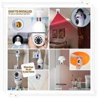Gambar CCTV BULB WIFI SOCKET LAMPU PTC IOT APPS 2 MP - V360 Pro-Black dari warungtechnology_NEW undefined 3 Tokopedia
