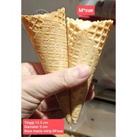Gambar 1 dus isi 400 pcs wafle con es krim mixue xiyue momoyo wedrink waffle cone ice cream corong rasa manis dari sotariiiiiiiii undefined 4 Tokopedia