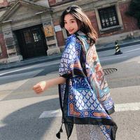 Gambar Kerudung Wanita Pasmina Lebar Motif Pashmina Cantik Motif Biru Pantai * dari CAYS FASHION undefined 4 Tokopedia