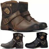 Gambar Sepatu Boots Pria Anak Motor Sepatu Biker dari volll undefined 1 Tokopedia