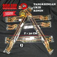 Gambar TANGKRINGAN UKIR KONIN SOGON SEJAJAR 1 SET ISI 2 PCS KAYU ASEM JATI SISIK DAN JATI UTUH UNTUK PANGKRINGAN PLANGKRINGAN BURUNG SOGON PLECI KONIN KANDANG KAPSUL BESI LOVEBIRD DIAMETER 33CM PEMASANGAN SEJAJAR DI ATAS DI BAWAH - KONIN ASEM 2 30 dari RUDIJAYABIRDSHOP undefined 2 Tokopedia