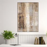 Gambar Nordic Original Oil Painting 100% Hand-Painted Abstract Canvas Mural Real Gravel Texture Wall Art Image For Home Decor Picture dari perakmas undefined 5 Tokopedia