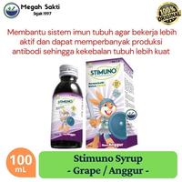 Gambar Stimuno sirup 100ml - multivitamin Imun anak rasa Anggur dari Megah Sakti Pharmacy undefined 1 Tokopedia