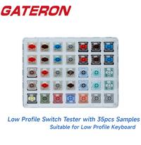 Gambar GATERON Low Profile Mechanical Magnetic Switch Tester 35 Samples Customized For DYI Hot Swap LP Mechanical Magnetic Keyboard dari Fendro Stores undefined 1 Tokopedia