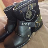 Gambar Sepatu Boots Pria Anak Motor Sepatu Biker dari volll undefined 2 Tokopedia