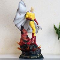 Gambar 43cm One-Punch Man Saitama -Breaking the Meteor Ver- 1/7 Complete Figure Anime PVC Action Figure Toy Game Collectible Model Doll dari sumbejaya undefined 3 Tokopedia