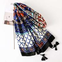 Gambar Kerudung Wanita Pasmina Lebar Motif Pashmina Cantik Motif Biru Pantai * dari CAYS FASHION undefined 5 Tokopedia