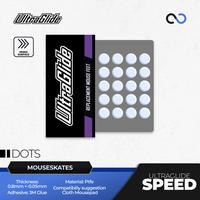 Gambar Meow Gaming Gear UltraGlide Speed Dots Universal Mouse Feet / Mouse Skate PTFE for Cloth Mouse pad (Speed) - Small dari Infinitas undefined 1 Tokopedia