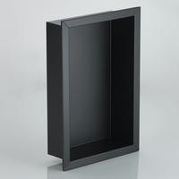 Gambar Black Modern Style Stainless Steel Recessed Shower Niche For Elegant Bathroom Storage Durable dari canggustar undefined 3 Tokopedia