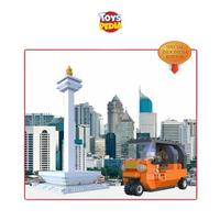 Gambar Mainan Bricks Emco Brix Indonesia Series Bajaj Orange Blok Permainan Blok Permainan dari abb mainan undefined 3 Tokopedia