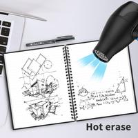 Gambar A6 Reusable Erasable Notebook black notebook Microwave Wave Cloud Erase Notepad Note Pad Lined With Pen save paper dari AGEN PTFLANEL SEJAAHTERAA undefined 5 Tokopedia