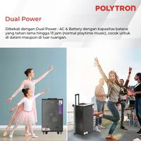 Gambar eningstore7 POLYTRON Speaker Aktif Portable PAS PRO12F7 dari eningstore7 undefined 3 Tokopedia