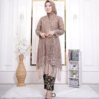 Gambar Spesial Produk Pilihan Kcj - New Kebaya Maudy Kombinasi Tile Dan Brukat Mewah Daily Pasti Suka - Taro, L (Atasan) dari TokoLARISAKUSUMA undefined 4 Tokopedia