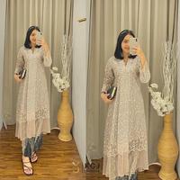 Gambar Spesial Produk Pilihan Kcj - New Kebaya Maudy Kombinasi Tile Dan Brukat Mewah Daily Pasti Suka - Taro, L (Atasan) dari TokoLARISAKUSUMA undefined 1 Tokopedia