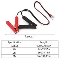 Gambar Upgraded 100Amp Car Battery Power Wire Line Cable Power Emergency Line with Jump Starter Alligator Clamp Battery Inverter Cable dari TKEREAKWH20275 undefined 2 Tokopedia