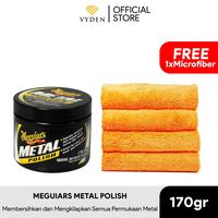 Gambar MEGUIARS Metal Polish Poles Logam Krom Chrome Stainless Steel Pembersih Karat - ORIPACK FREE MF dari MEGUIARS Online undefined 1 Tokopedia