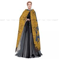 Gambar Adult Vampire Cape Hooded Robe Pirate Skull With Bandanaillustration Halloween Cloak Full Length Cosplay dari cinderchaser undefined 1 Tokopedia