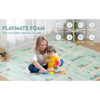 Gambar (COD) FREE TAS Playmat Lipat Matras Bayi Anak Empuk Premium Ukuran 150x200cm / Alas Lantai Karpet Tebal XPE Motif Karakter Lucu Bolak Balik - PPD/ Playmate Baby Kasur Lipat Tikar Foam Tahan Air Berkualitas dari Izdihar123 undefined 3 Tokopedia