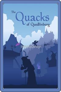 Gambar The Quacks of Quedlinburg - Board Games - Minimalist Travel Poster Style - Board Game Art Poster  Funny Metal Tin Sign Game Room dari Rahmaaa*08 undefined 1 Tokopedia