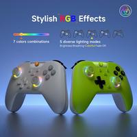 Gambar EasySMX X05 Wireless Gamepad Bluetooth Gaming Controller Compatible with PC/Phone/Switch/ Steam Gamer, RGB Light, Hall Effect dari roagsymat fandhi88 undefined 2 Tokopedia