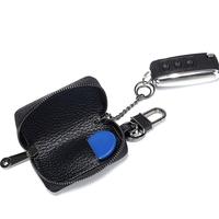 Gambar Genuine Leather Keychain Men Women Key Case Multifunction Organizer Wallet Holder Smart Housekeeper Car Key Holder Small Key Bag dari YahyaaaZakaryaa#322 undefined 5 Tokopedia