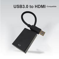 Gambar 1080P USB 3.0 to HDMI-Compatible Converter Multi Display Graphic Adapter for PC Laptop Projector HDTV External Video Card dari wojok shop undefined 5 Tokopedia