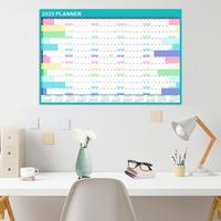 Gambar 2025 Wall Calendar Yearly Wall Planner, 2025 Full Year to View Calendar with Erasable Marker and Adhesive Dot Stickers dari Atiekkk SupriyadiiDj undefined 4 Tokopedia