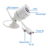 Gambar Bullet Camera WIFI Outdoor CCTV Security Video Surveillance Waterproof Wireless Infrared Home Audio IP Cameras Onvif Camhipro dari agilll rohimannn$85 undefined 2 Tokopedia