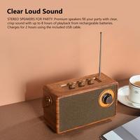 Gambar Creative Radio Speakers Support U Disk/insert Tf Card Portable Radio Receiver High Fidelity Wireless for Outdoor Travel Camping dari Markuni Shop undefined 5 Tokopedia