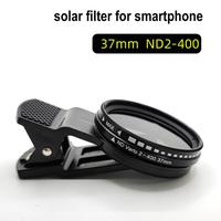 Gambar 1/2Set Clip-on ND 2-400 Adjustable Density Filter For Cell Phone Lens Ultralight Mobile Phone Lens Camera Optical Filter dari toko roti ayiis undefined 2 Tokopedia