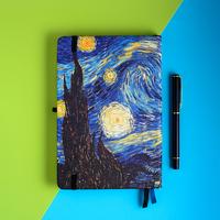 Gambar Van Gogh Dotted Bullet Travel Journal A5 Starry Night Diary Planner Dot Grid Hardcover Notebook dari AGEN GROSIR GEMILANG BSARRY undefined 1 Tokopedia