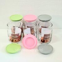 Gambar Toples kaca bulat Kyoto A kedap udara 760ml (6 pcs) dari Borong_Orong undefined 4 Tokopedia