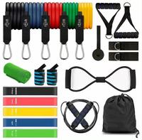 Gambar 11pcs 150LBS Resistance Bands Set Resistance Bands With Door Anchor, Handles, Carry Bag, Legs Ankle Straps, Exercise Bands dari Bika Ambon Selera undefined 1 Tokopedia