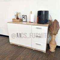Gambar Cuci Gudang Meja Bufet Tv Dapur Bufet Serbaguna Mebel Furniture Mcs Semarang - 80 cm Full Whit, Luar Jateng dari RETRO MART 12 undefined 4 Tokopedia