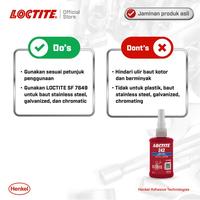 Gambar Ready JT Henkel LOCTITE 242 Threadlocker Lem Baut 50 ml dari tokohimah undefined 5 Tokopedia