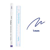 Gambar 1Pcs Surgical Skin Marker Pen Ear Nose Piercing Facial Beauty Eyebrows Tatoo Eyelash Grafting Makeup Tool Waterproof Blue White dari bosbubun undefined 4 Tokopedia