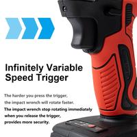 Gambar JLD 350NM Impact Wrench Brushless impact baterai air jumbo jld Cordless Mesin bor impact wrench 88VF 2 baterai impact pembuka baut torsi besar 13mm listrik impact lengkap set dari indrapratamai undefined 3 Tokopedia