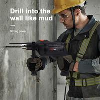Gambar JLD 13mm Mesin bor tangan listrik 580W bolak balik impact drill full set lengkap Electrik Drill dari Stylishhome undefined 5 Tokopedia