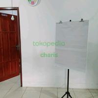 Gambar PAPAN TULIS KERTAS FLIP CHART PRESENTASI STANDING TIANG WHITEBOARD terbatas dari yuniarkemeja886 undefined 1 Tokopedia