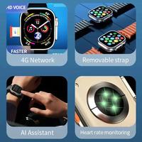 Gambar [4G Sim card] LDS Smartwatch S9 ULTRA 4G & 5G | RAM 2 / 16GB | SIM CARD | Bisa Nonton Youtube | Bisa Nonton TikTok | Wifi | PlayStore | Goole Play | Jam Tangan Wanita smartwatch pria jam tangan Couple dari SMARTHRIS undefined 3 Tokopedia