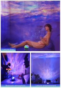Gambar Reflection water ripple atmosphere lamp starlight projection lamp creative colorful rotating lamp atmosphere stage lamp nightlig dari GROSIR HARMONICITRA TERRBARRRU undefined 5 Tokopedia