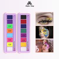 Gambar Handaiyan Uv Body Paint Glow In The Dark Face Painting For Party Performance Pertunjukan 8 Color - 2# dari Ramacell2 undefined 1 Tokopedia
