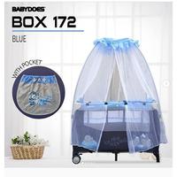 Gambar Makassar Baby Fair! Box Bayi Baby Does CH-172 Pakai Kelambu | Bisa Ayun | Bisa 2 Posisi Ketinggian dari Lencii Storee undefined 3 Tokopedia