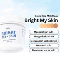 Gambar GLOWW JEJUBY GLUTA RICE MILK MASK 2IN1 BODY BLEACHING & SLEEPING MASK BRIGHT MY SKIN JEJUBY MASKER BADAN BODYMASK BODY MASK BODYLOTION GLUTA RICE BY JEJUBY - MILK MASK, JEJUBY dari Gloww Skin undefined 4 Tokopedia