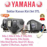 Gambar SAKLAR KANAN KIRI SET YAMAHA 5TL KUALITAS ASLI ORIGINAL YAMAHA MIO J / S / Z / M3 / MIO SOUL KARBU / SPORTY / SMILE / SOUL GT / XEON CARBU / RC / JUPITER MX 135 NEW / JUPITER Z BURHAN SAKELAR SEN LAMPU TOMBOL ASSY SAKRAL SWICTH HOLDER SEPASANG SEIN ii dari Yamaha Indonesia Motor undefined 4 Tokopedia